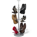 The Space Saving 18 Pair Shoe Rack